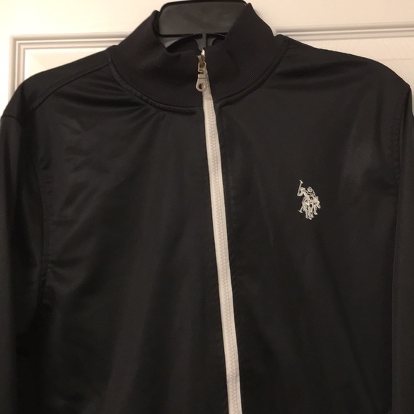 Used US Polo Assn Men’s Microsherpa ZIP Sweater - Picture 4 of 8